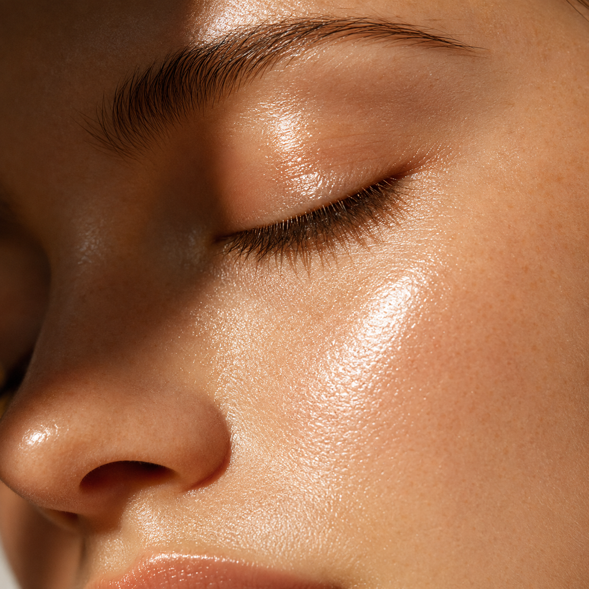 Oily skin